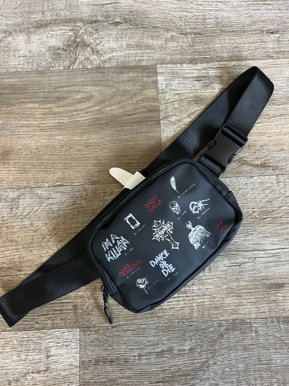 Lady Gaga Mayhem Ball Fanny Pack with Playing Cards - Picture 2 of 3